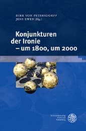 Cover von Konjunkturen der Ironie - um 1800, um 2000