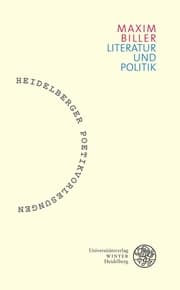 Cover von Literatur und Politik