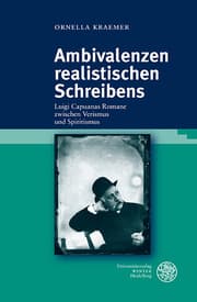 Cover von Ambivalenzen realistischen Schreibens