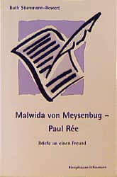 Cover von Malwida von Meysenbug - Paul Ree: Briefe an einen Freund