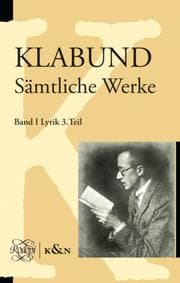 Cover von Klabund Sämtliche Werke