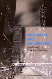 Cover von Individuum und Gemeinschaft