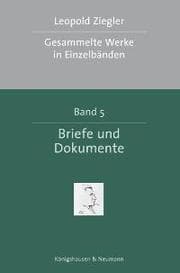 Cover von Briefe und Dokumente