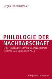 Cover von Philologie der Nachbarschaft