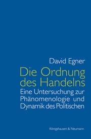 Cover von Die Ordnung des Handelns