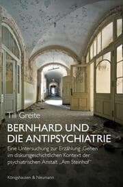 Cover von Bernhard und die Antipsychiatrie
