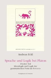 Cover von Sprache und Logik bei Platon
