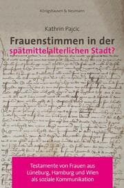 Cover von Frauenstimmen in der spätmittelalterlichen Stadt?