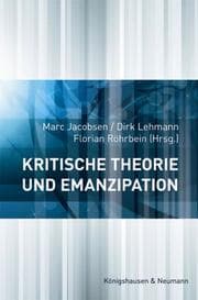 Cover von Kritische Theorie und Emanzipation
