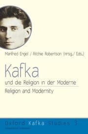 Cover von Kafka und die Religion in der Moderne/Kafka, Religion, and Modernity