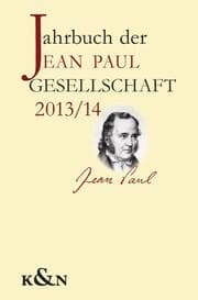 Cover von Jahrbuch der Jean Paul Gesellschaft