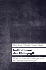 Cover von Institutionen der Pädagogik