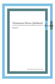 Cover von Hermann-Hesse-Jahrbuch 9