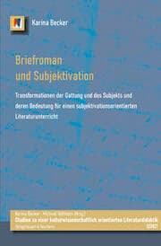 Cover von Briefroman und Subjektivation