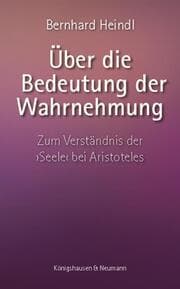 Cover von Über die Bedeutung der Wahrnehmung