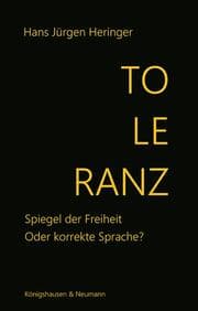 Cover von Toleranz