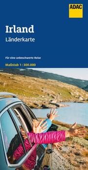 Cover von ADAC Länderkarte Irland 1:300.000