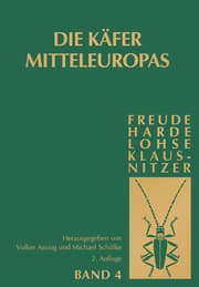 Cover von Die Käfer Mitteleuropas 4