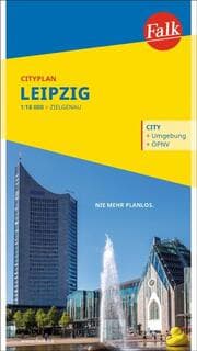Cover von Falk Cityplan Leipzig 1:18.000