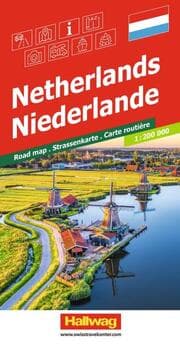 Cover von Hallwag Strassenkarte Niederlande 1:200.000