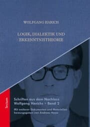 Cover von Logik, Dialektik und Erkenntnistheorie