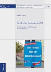 Cover von Die AfD bei der Bundestagswahl 2013