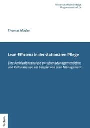 Cover von Lean-Effizienz in der stationären Pflege