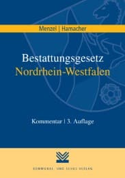 Cover von Bestattungsgesetz Nordrhein-Westfalen
