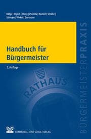 Cover von Handbuch für Bürgermeister