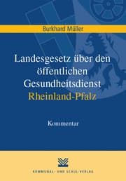 Cover von Landesgesetz über den öffentlichen Gesundheitsdienst Rheinland-Pfalz