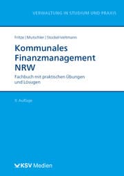 Cover von Kommunales Finanzmanagement NRW