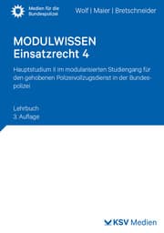 Cover von MODULWISSEN Einsatzrecht 4