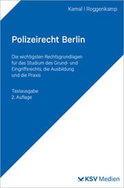 Cover von Polizeirecht Berlin