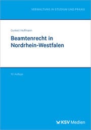 Cover von Beamtenrecht in Nordrhein-Westfalen