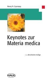 Cover von Keynotes zur Materia medica