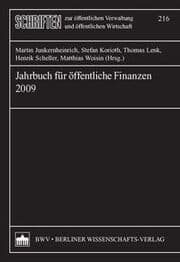 Cover von Jahrbuch für öffentliche Finanzen (2009)