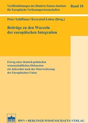 Cover von Beiträge zu den Wurzeln der europäischen Integration