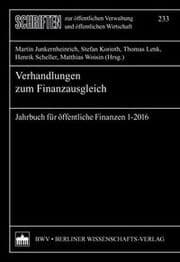 Cover von Jahrbuch für öffentliche Finanzen (2016) 1