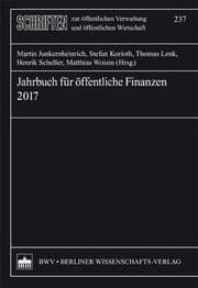 Cover von Jahrbuch für öffentliche Finanzen (2017)