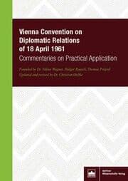 Cover von Vienna Convention on Diplomatic Relations of 18 April 1961
