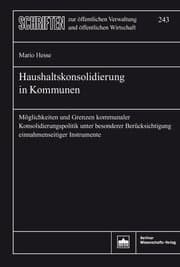 Cover von Haushaltskonsolidierung in Kommunen