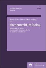 Cover von Kirchenrecht im Dialog
