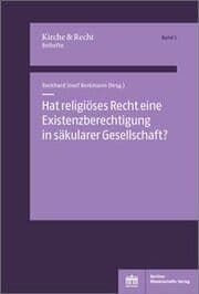 Cover von Hat religiöses Recht eine Existenzberechtigung in säkularer Gesellschaft?