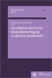 Cover von Hat religiöses Recht eine Existenzberechtigung in säkularer Gesellschaft?