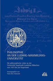 Cover von Philosophie an der Ludwig-Maximilians-Universität