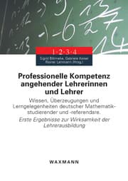 Cover von Professionelle Kompetenz angehender Lehrerinnen und Lehrer