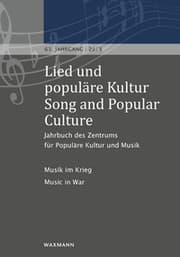 Cover von Lied und populäre Kultur / Song and Popular Culture 63 (2018)