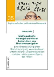 Cover von Mathematische Herangehensweisen beim Lösen von Einmaleinsaufgaben
