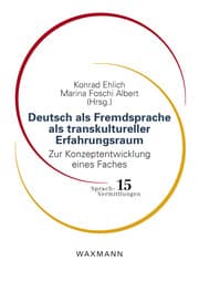Cover von Deutsch als Fremdsprache als transkultureller Erfahrungsraum