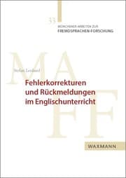 Cover von Fehlerkorrekturen und Rückmeldungen im Englischunterricht
